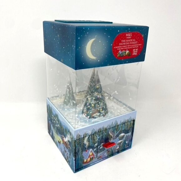 Marks & Spencer x Target  Snowing Forest Animated Snow Drawer Decor Keepsake - Picture 4 of 11